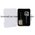 Transparent safety Door Lock Core (Semicircle Key)